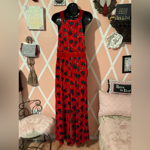 Christmas Overalls Velour - Picture 5 of 10